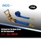 Tie 4 Safe 2" x 8' Ratchet Tie Down Strap w/ Flat Snap Hook Car Auto Hauler Tow Truck Blue, 2PK RT48-8-BU-C-2 - alternate 1